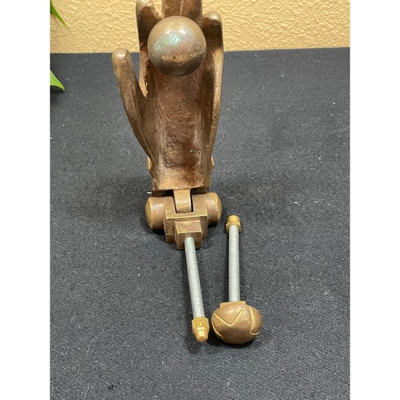 Antique Bronze/Brass Door Knockers BRASS LADY HAND SHAPED DOOR KNOCKER - Picture 5 of 10